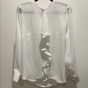 H&M Long Sleeve Ruffle Top - Size US12